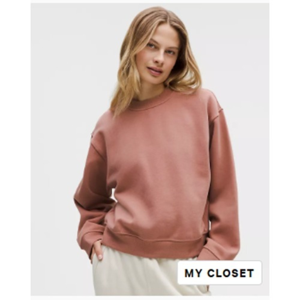 Lululemon-Women's Steady State Crew-Red Clay
